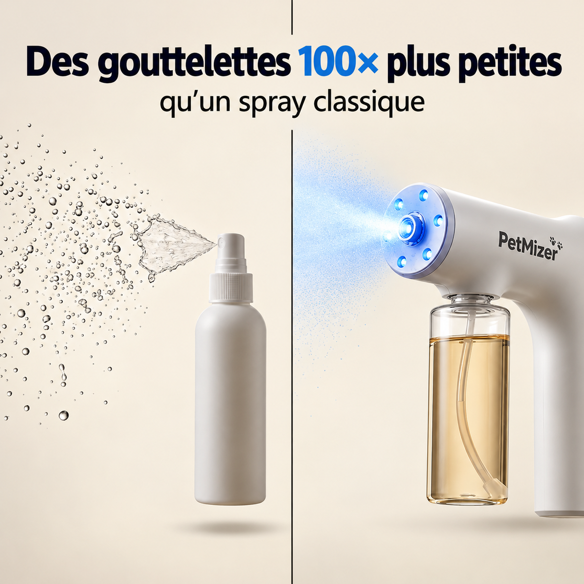 Pistolet Blue-Light Nano Petmizer™