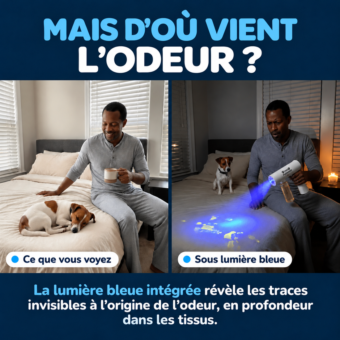 Pistolet Blue-Light Nano Petmizer™
