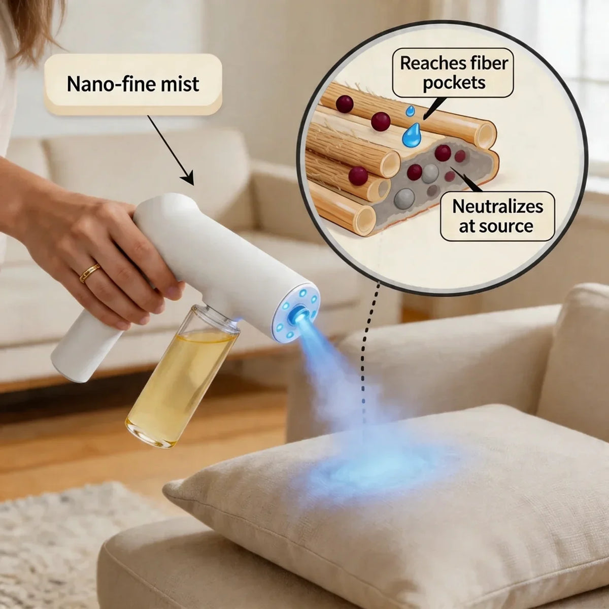 Advanced Blue-Light Nano Petmizer™