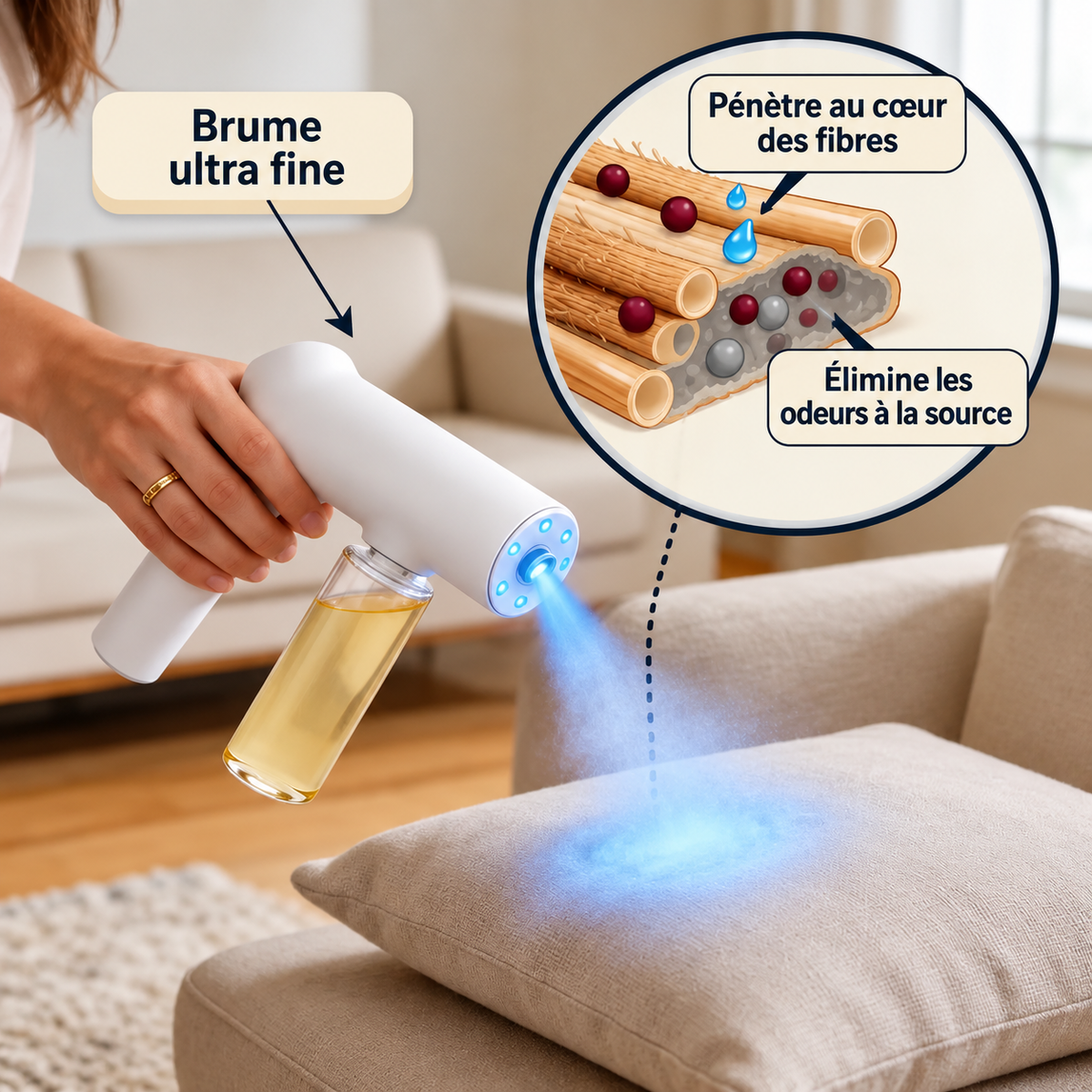 Pistolet Blue-Light Nano Petmizer™